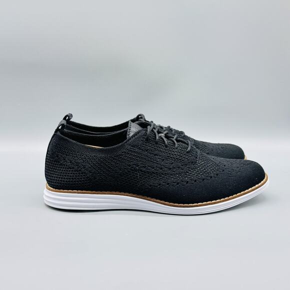Cole Haan Shoes - Cole Haan Shoes Womens 9 Black Original Grand Knit Oxford Lightweight Sneakers